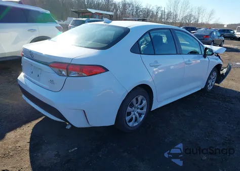2021 Toyota Corolla Le z USA, uszkodzony, nr VIN 5YFEPMAE7MP196453